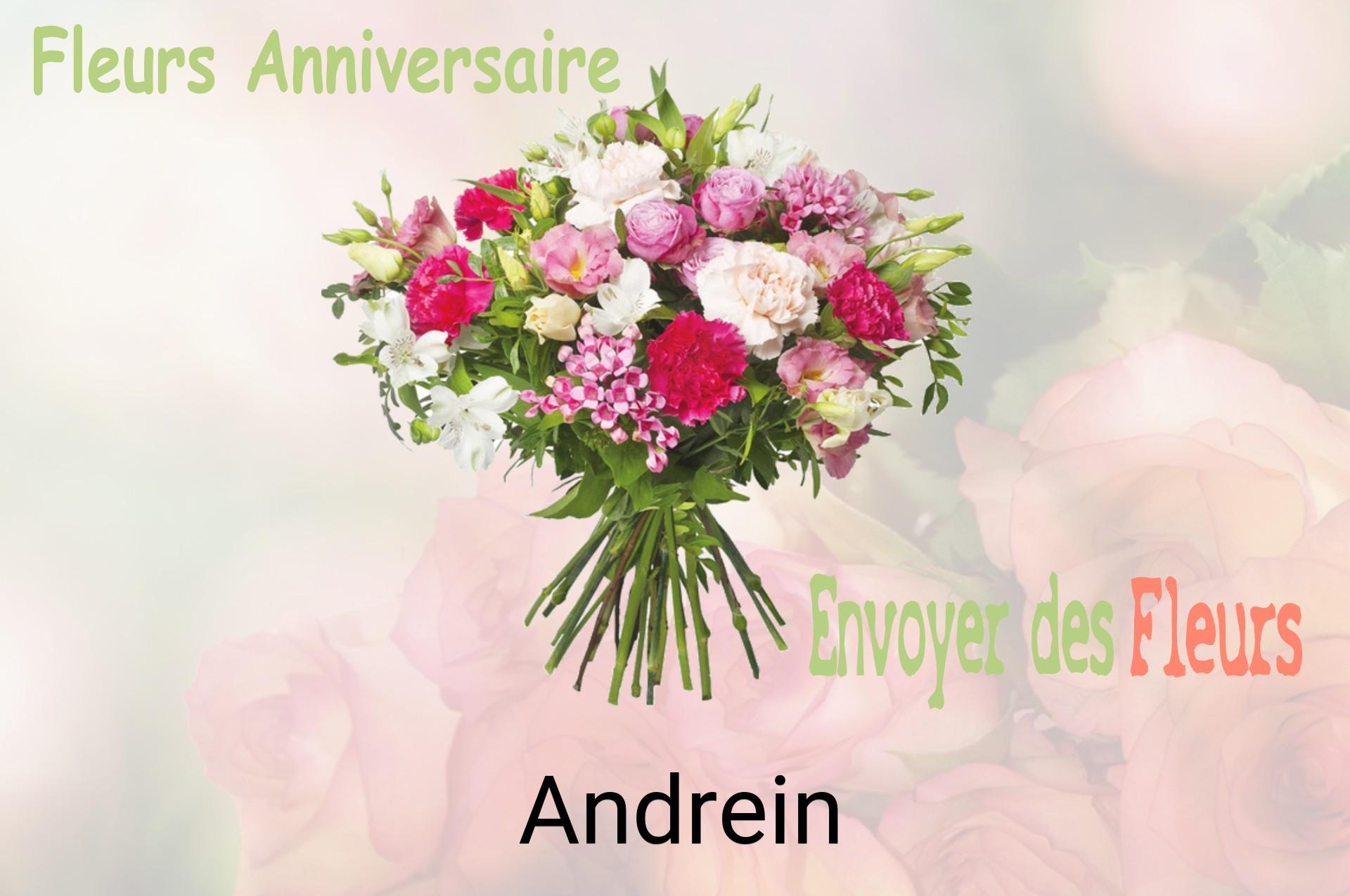 Bouquet de fleurs d’anniversaire livré à Andrein